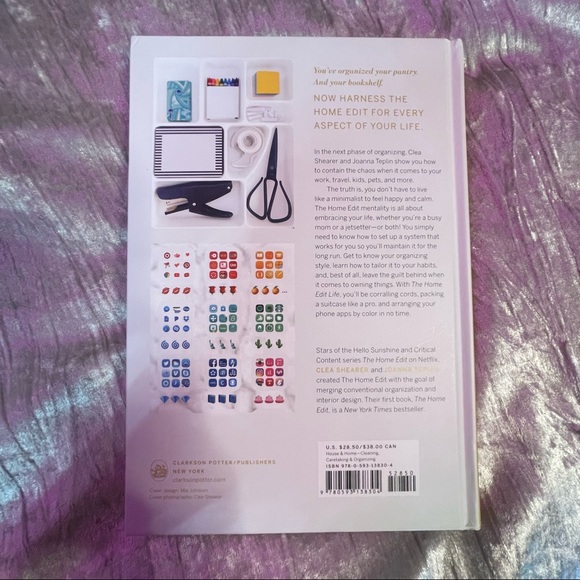 The Home Edit Book. Known from Netflix. 

Home Organizing 

Brand New - Picture 2 of 3